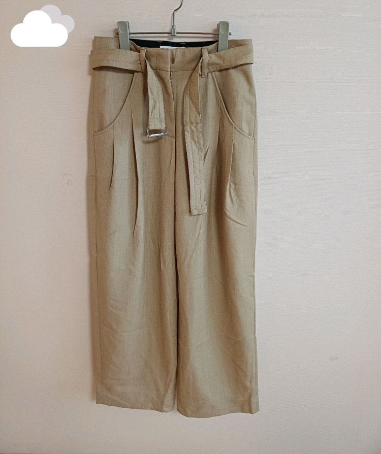 미착용 와이드팬츠 베이지.그레이 6만원씩 판매합니다 이미지