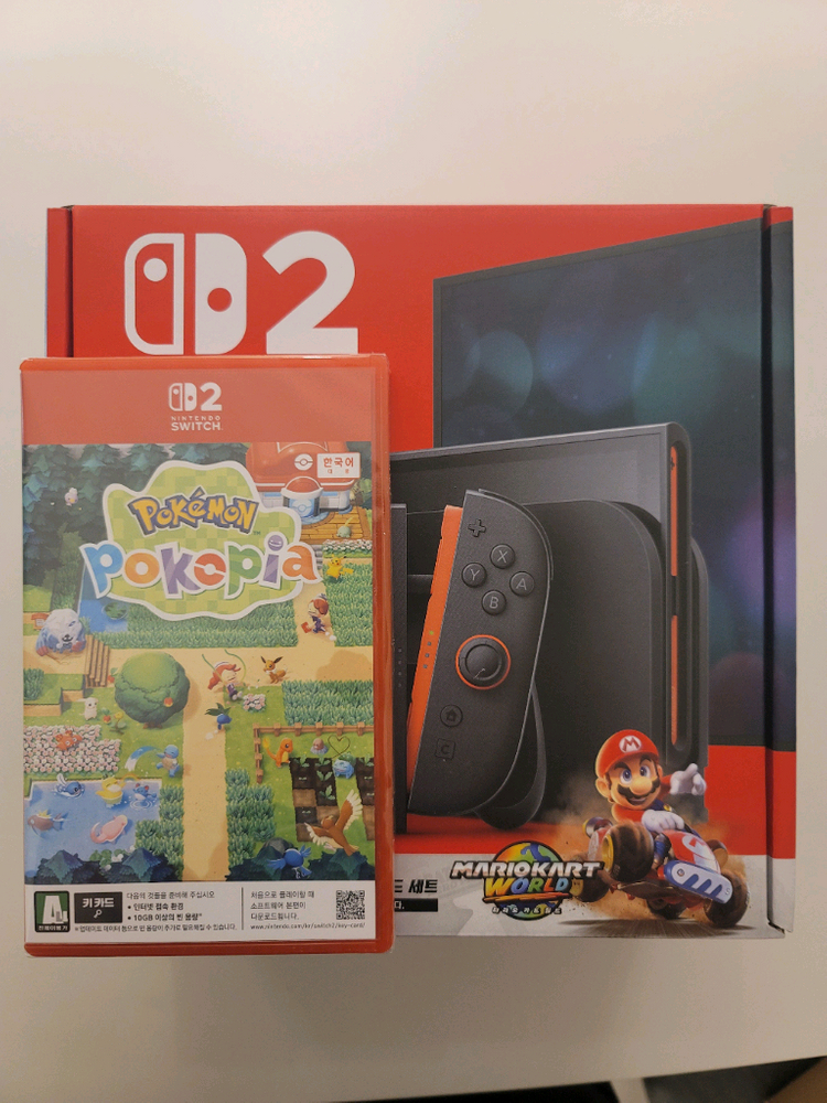 미개봉)닌텐도스위치2 마리오카트에디션 포코피아 이미지