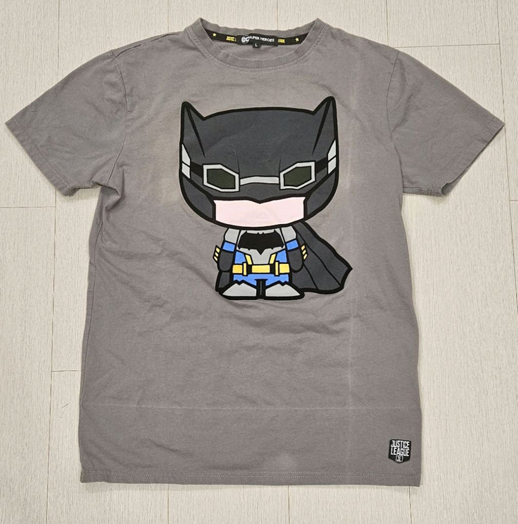 DC코믹스 티셔츠 2종 : 사이즈 L (13세) 이미지