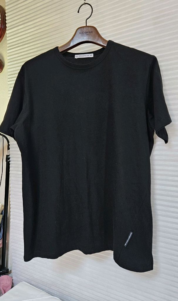 PAF] 포스트 아카이브 롱슬리브리스 반팔티 검정 이미지