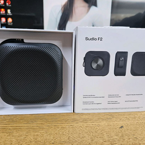 덴마크 sudio f2 휴대용 블루투스 스피커 팝니다 이미지