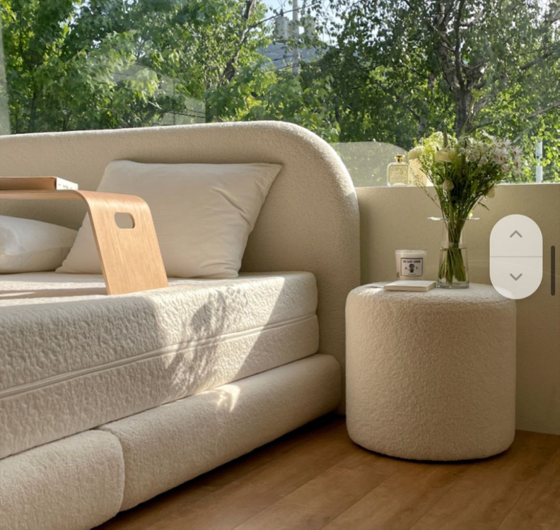 1401홈 클램침대 프레임 퀸사이즈 이미지