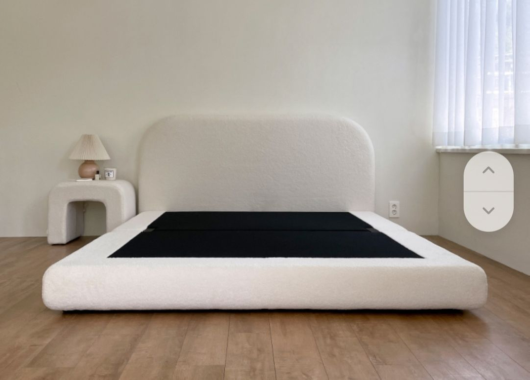 1401홈 클램침대 프레임 퀸사이즈 이미지