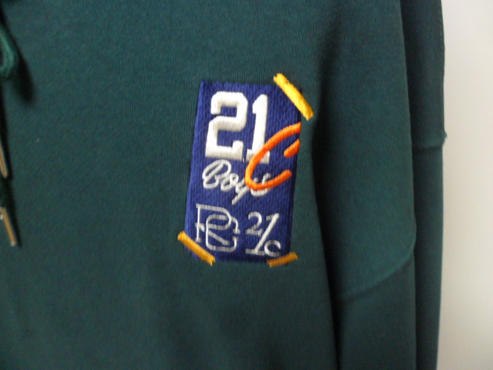 (무료배송) 로맨틱크라운/정품/남성/춘추/후드 맨투맨/95(M)상태최상 이미지