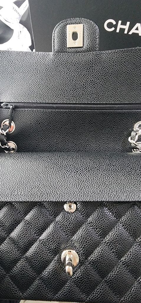 샤* 캐비어가죽 클래식 미듐 스타일 제품 정 품 급 최 고 퀄 이미지