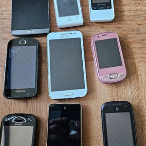 빈티지 옛날폰 일괄세트 이미지