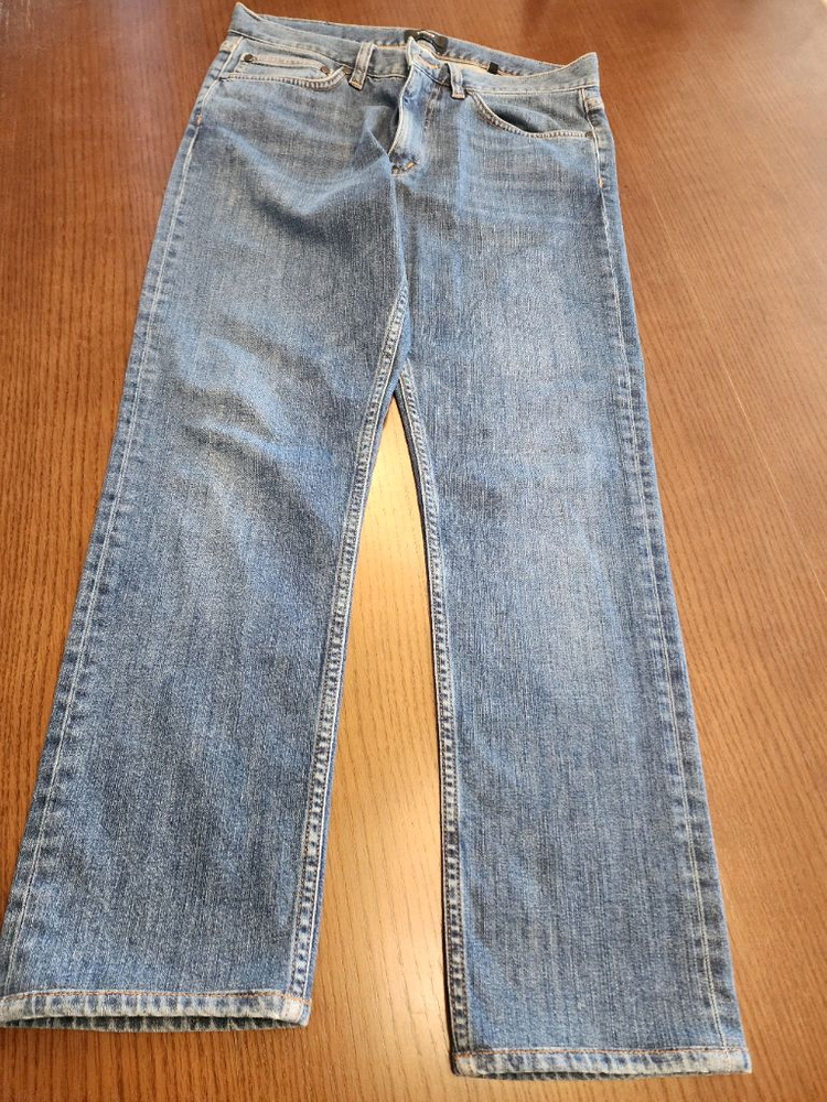 라피 슬림핏 청바지 후드 자켓 이미지