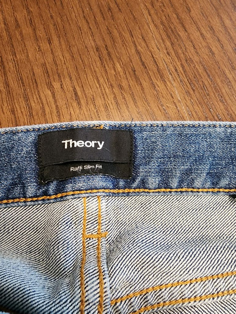 라피 슬림핏 청바지 후드 자켓 이미지