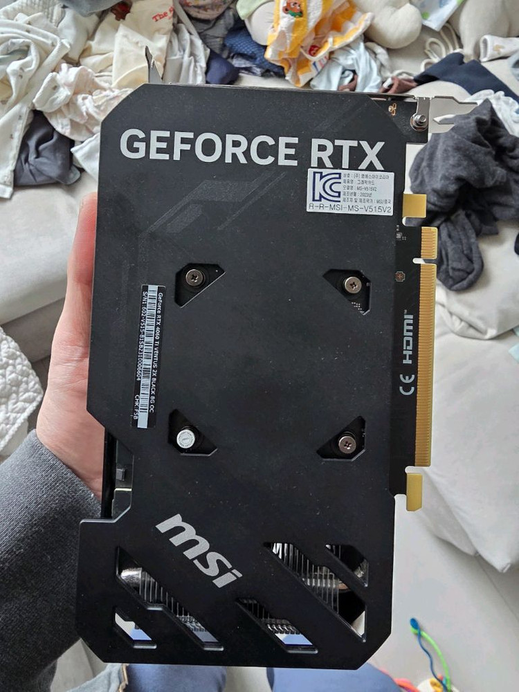 RTX4060ti 그래픽카드VENTUS 2X 이미지
