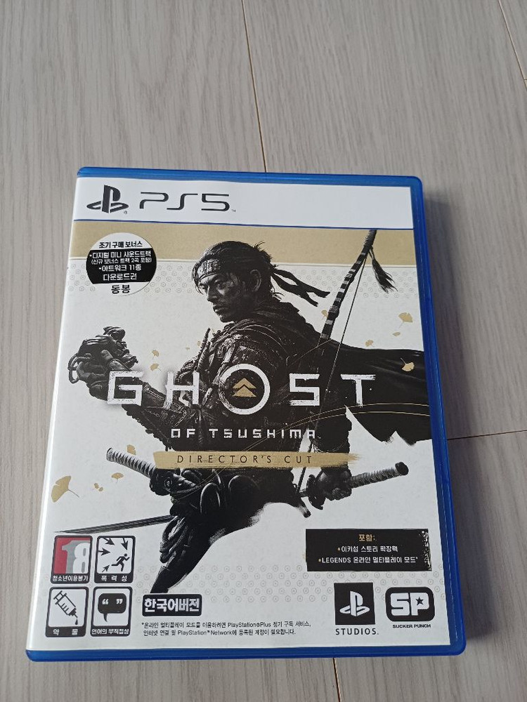 PS5 고스트 오브 쓰시마 디렉터즈 컷 이미지