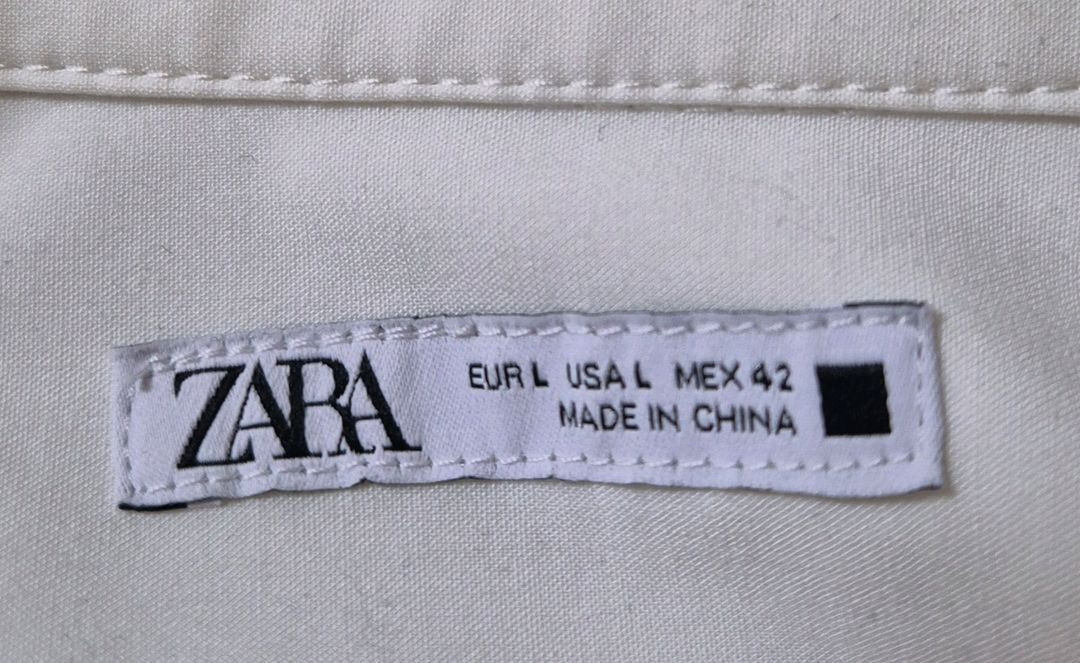 자라 옴므 콘트라스트 스티치 오버셔츠 (남성)L 이미지