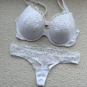 빅토리아시크릿 레이스 브라팬티 세트 (택포) 이미지