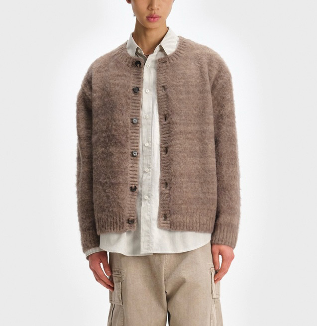 [95] 벨리에 브러쉬드 탐 가디건 이미지