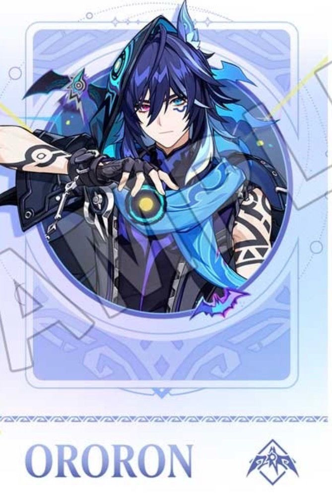 원신 맘스터치 콜라보 말라니 올로룬 아크릴, 포카(리딤O) 이미지