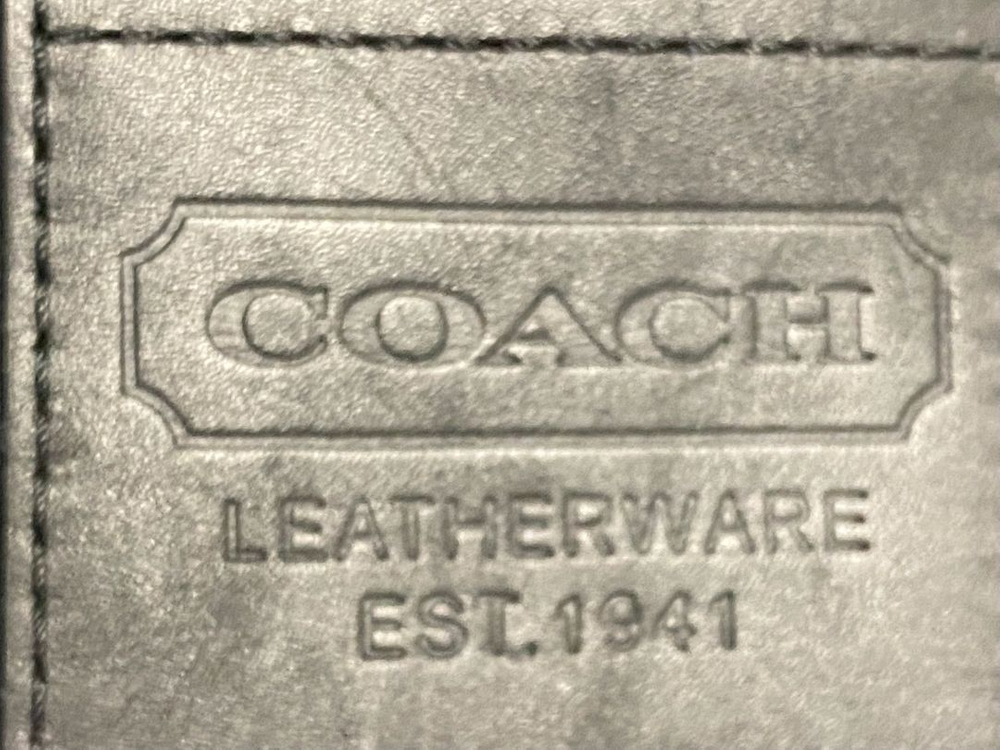 남성 코치 네이비 크로스 메신저백 100% 정품 Coach 서류 가방 이미지