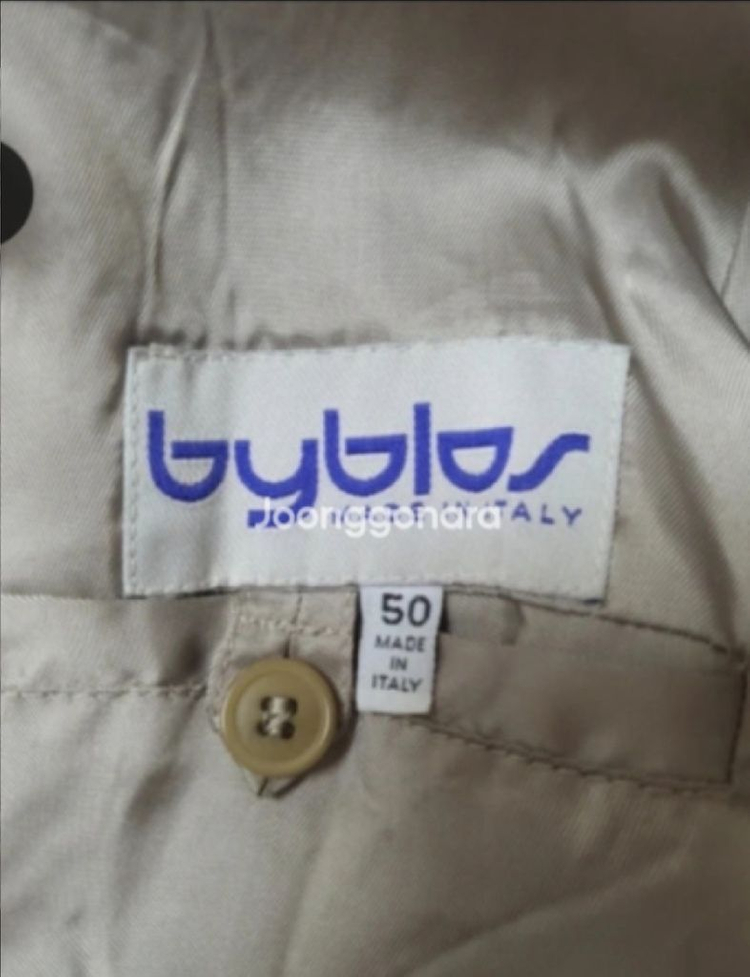 (가격인하) 정품 ITALY BYBLOS 이태리 수입 남성 코트 Size 50 이미지