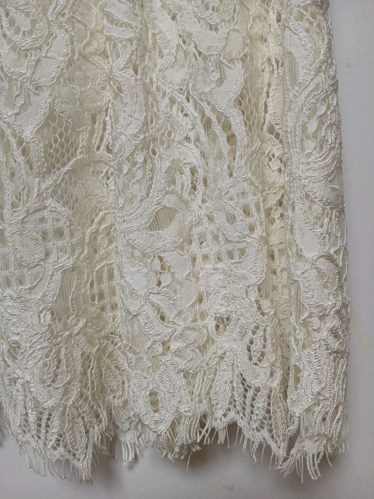 새상품 마쥬 아이보리 레이스 스커트 이미지