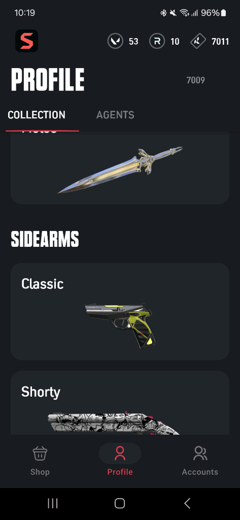 발로란트 아시아 고스펙 굿즈 급처 이미지