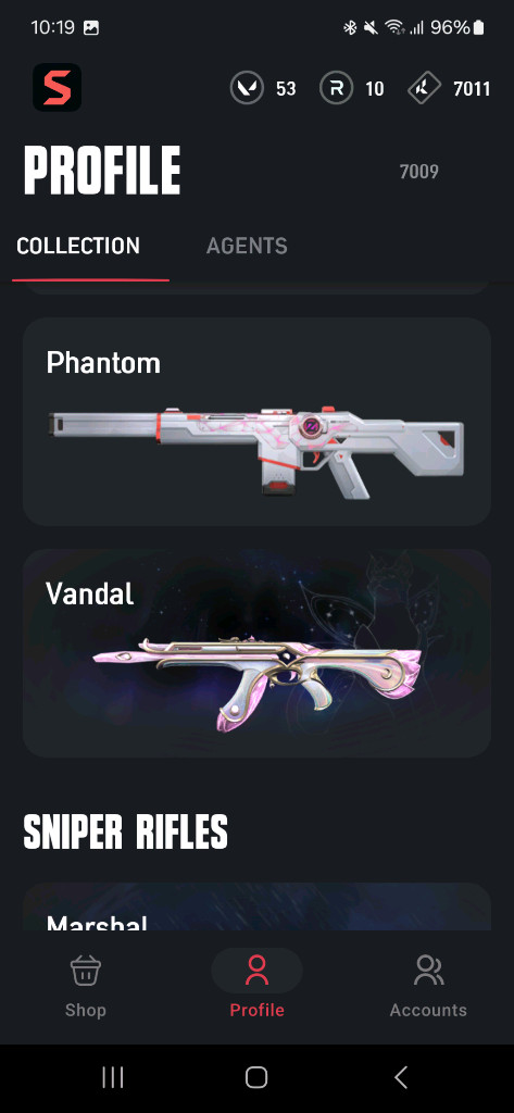 발로란트 아시아 고스펙 굿즈 급처 이미지