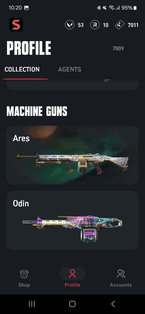 발로란트 아시아 고스펙 굿즈 급처 이미지