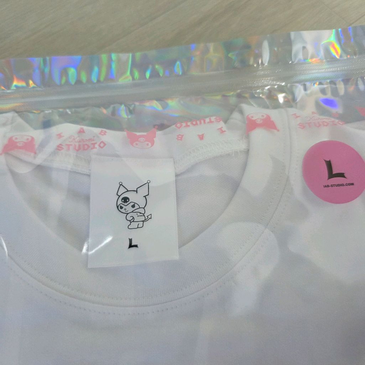 아이앱 스튜디오 쿠로미 롱슬리브 화이트 L 이미지