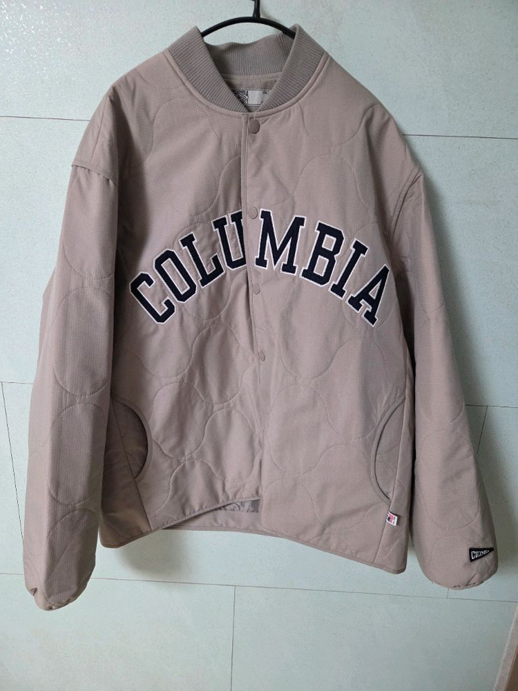 남녀공용 컬럼비아 헤리티지 퀼팅 야구점퍼 야구자켓 바시티점퍼 M(95) 이미지