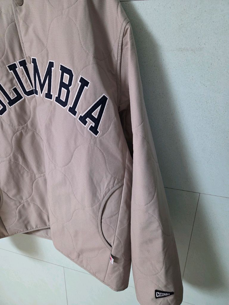 남녀공용 컬럼비아 헤리티지 퀼팅 야구점퍼 야구자켓 바시티점퍼 M(95) 이미지
