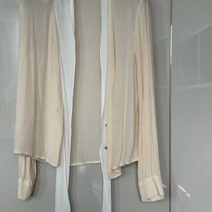 마인 엠브로이더리 타이 블라우스 55사이즈 이미지