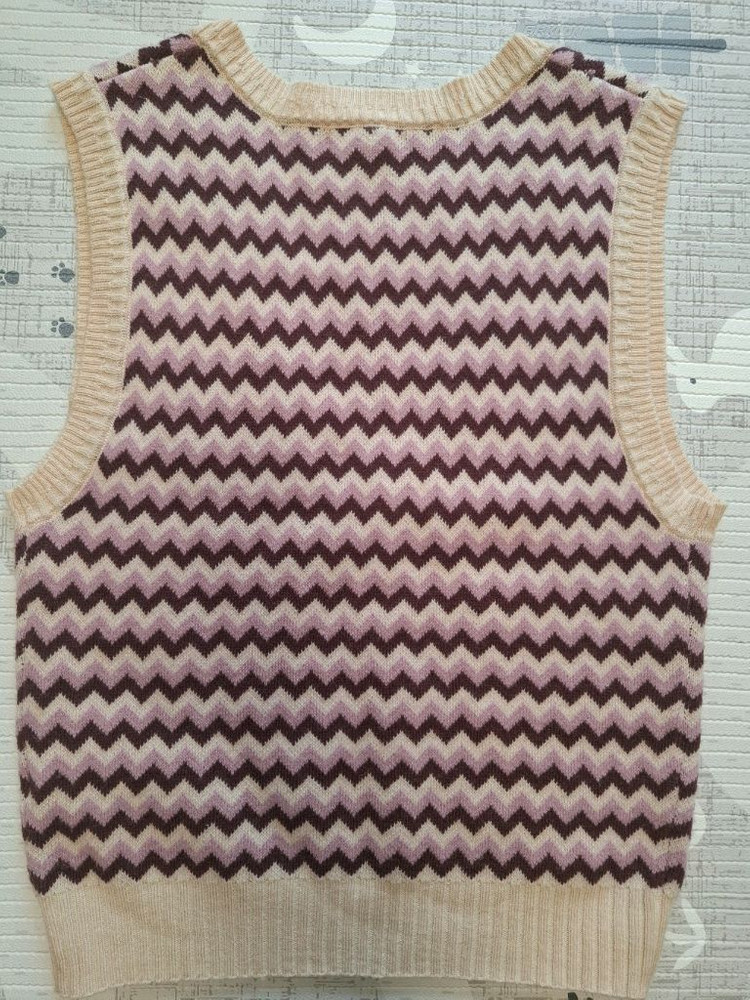 잇미샤 브이넥 니트베스트 택포 55사이즈 이미지