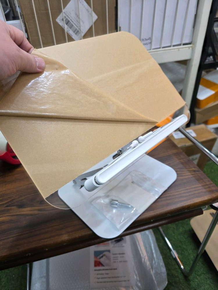 새상품 높이조절 투명 아크릴 독서대/노트북/태블릿 거치대 이미지