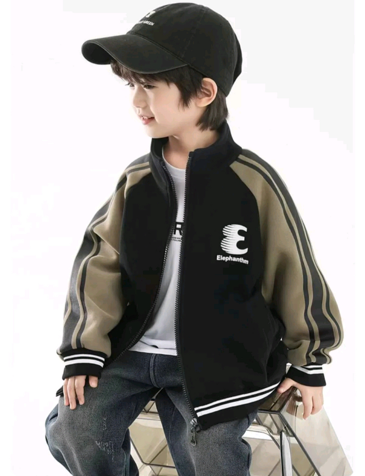 초등 남아 봄가을 야구 점퍼(새상품) 이미지