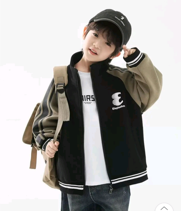 초등 남아 봄가을 야구 점퍼(새상품) 이미지