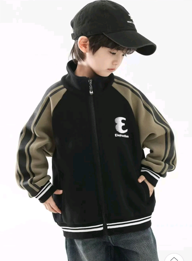 초등 남아 봄가을 야구 점퍼(새상품) 이미지