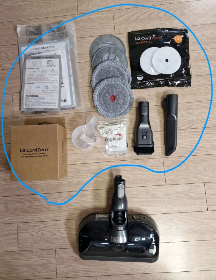 LG 코드제로 A9S 무선 청소기 올인원타워, 이미지