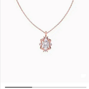 그레이스유 목걸이 14k목걸이 모이사나이트 이미지