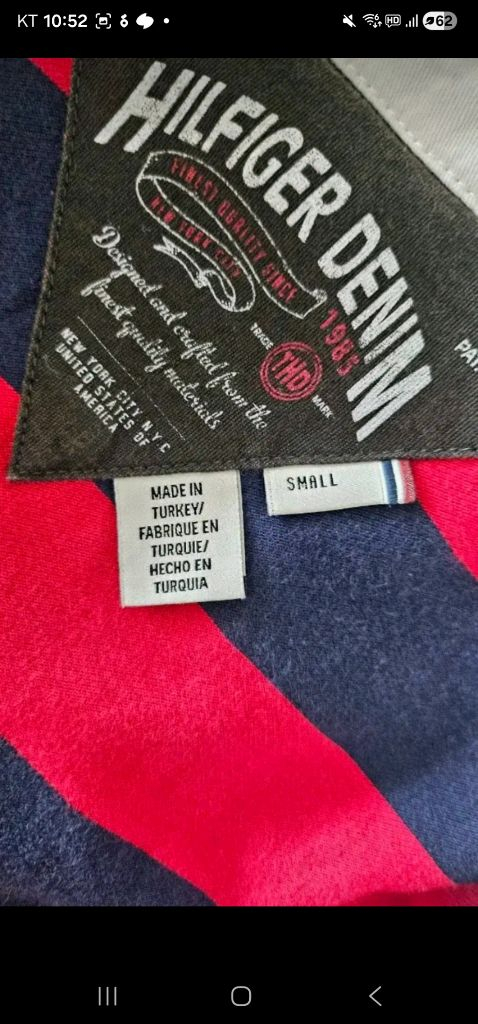 Y2K 타미힐피거클래식Tommy Hilfiger스트라이프 카라 원피스 이미지