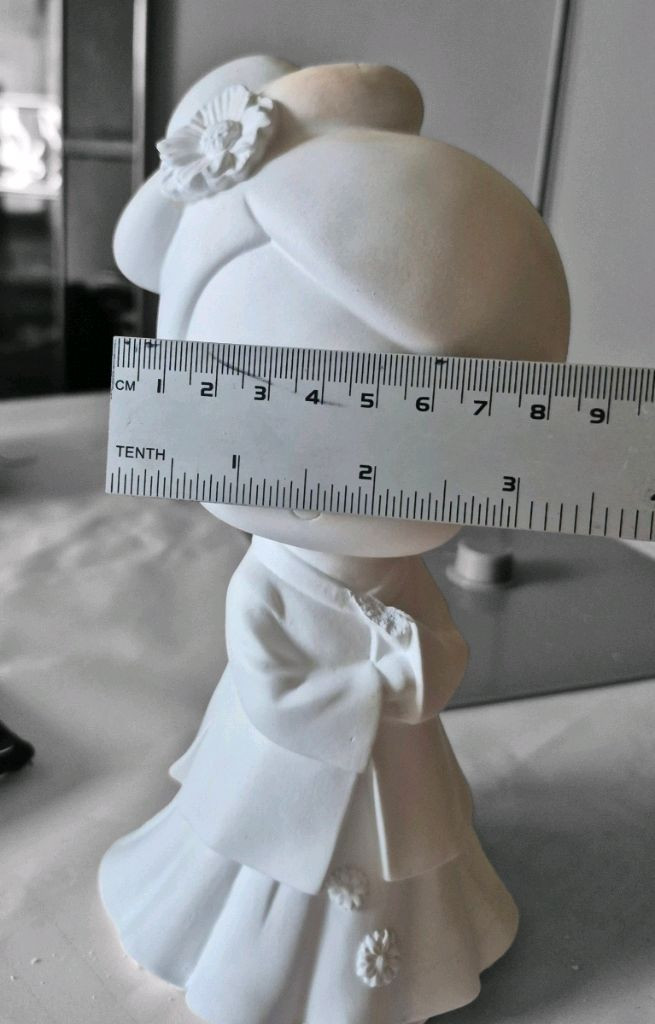 한복소녀 감성 DIY 석고 저금통 세트 이미지