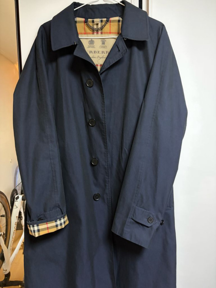 남성 버버리 카코트 48사이즈 팝니다 이미지