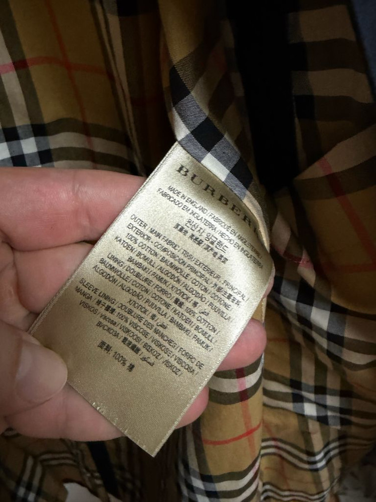 남성 버버리 카코트 48사이즈 팝니다 이미지