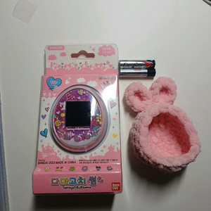 (상태최상) 다마고치 썸 메르헨 핑크 개봉품 팝니다 이미지