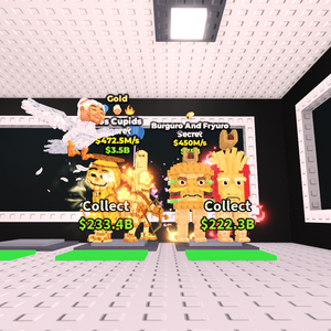 브레인롯즈 훔치기 브훔 1+1 버거 앤 프라이 450m 골드 로스 큐피드 이미지