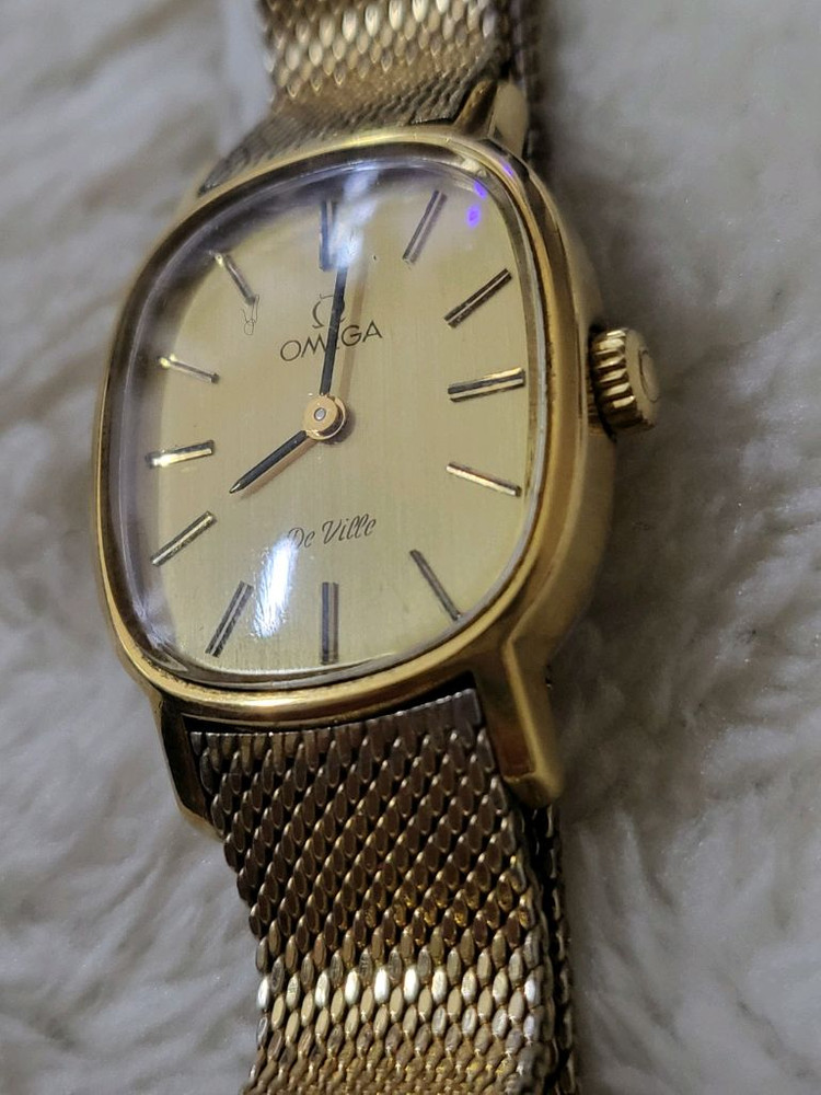 오메가 여성 수동 이미지