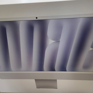 (미개봉 새제품)아이맥 iMac 24인치 실버 8C CPU 16GB 256GB SSD풀패키지 이미지