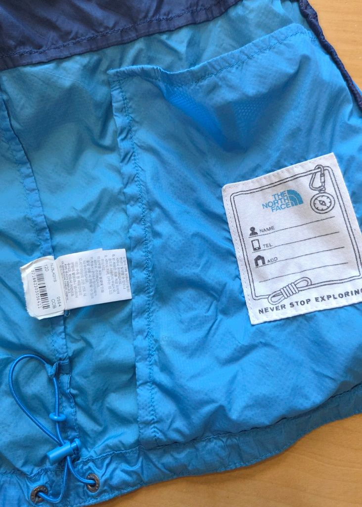 노스페이스키즈 바람막이 120 이미지