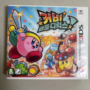 닌텐도 3ds 커비 배틀디럭스 곽 팩 칩 이미지