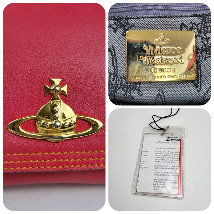 정품 비비안웨스트우드 가죽 숄더/크로스백 이미지