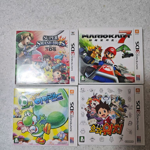 닌텐도3ds 칩4종 일괄 이미지