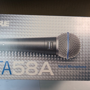 다이나믹 보컬 마이크 Shure Beta 58A 이미지