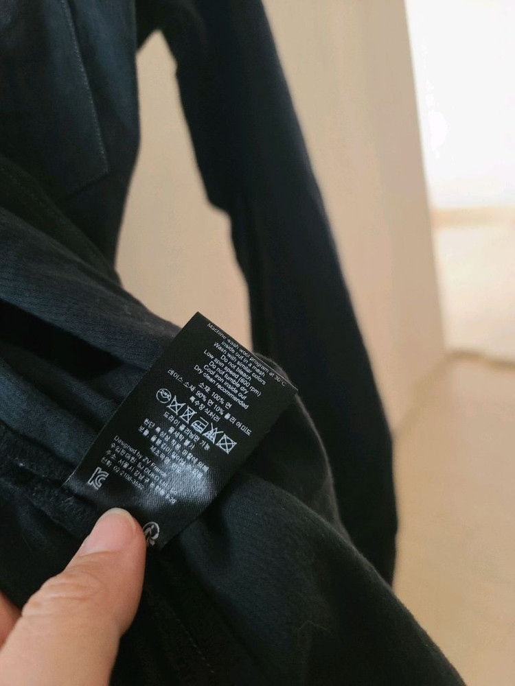 ZADIG&VOLTAIRE 쟈딕앤볼테르 봄여름 레이스 셔츠 블라우스 XS 블랙 자딕 이미지