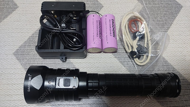 해루질 렌턴 수중서치 100m 스쿠버 다이버 랜턴 이미지